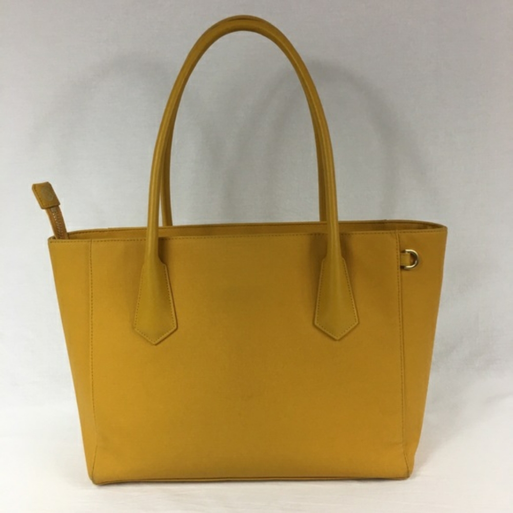 Dagne Dover Large Signature Tote Bag Yellow